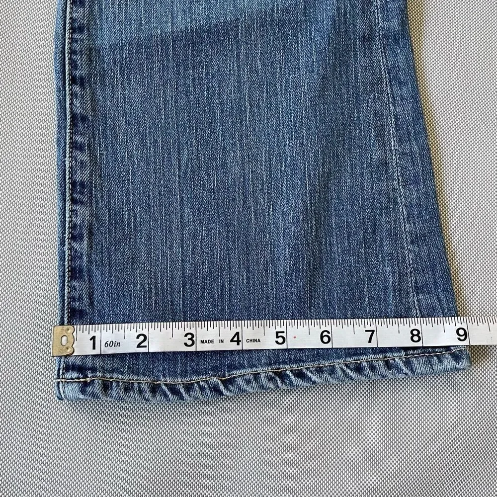 J Crew Bootcut Low Waist Denim Jeans Women’s Size 26S